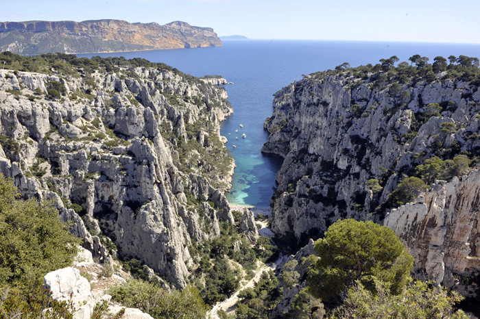 Calanque d'En Vau, Parc National des Calanques de Marseille