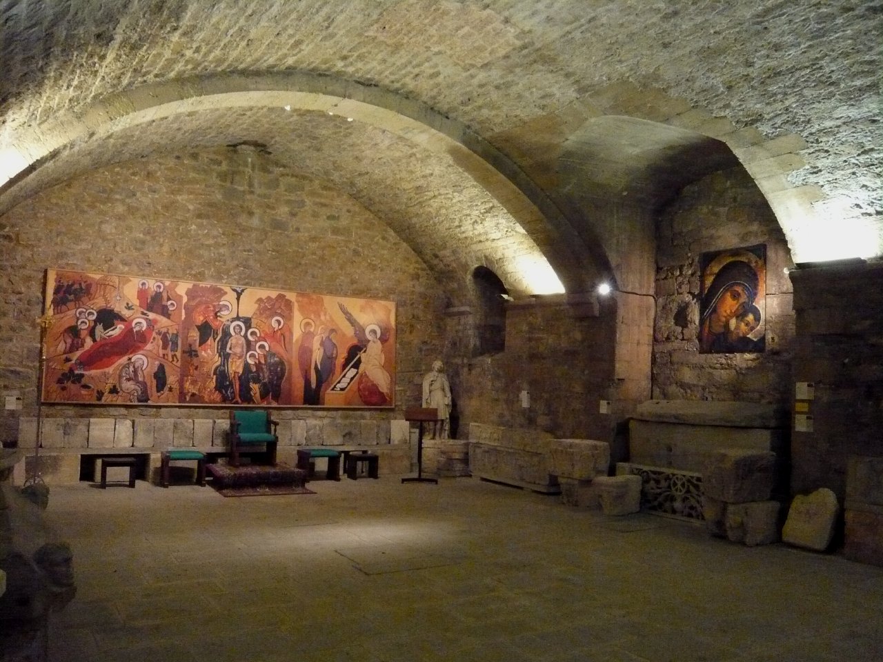 Cryptes Saint Victor, sous l’Abbaye…les martyrs