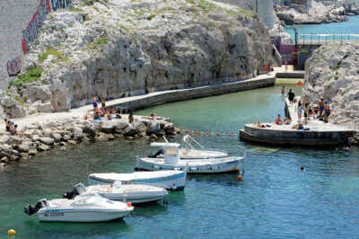Bassin du Vallon des Auffes, ex repaire d’initiés, Endoume, Marseille