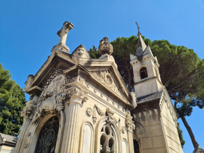 Cimetière Saint Pierre, photos, plans, tombes célèbres, Marseille