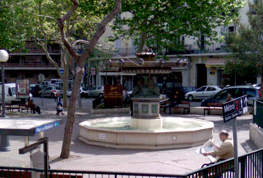 Fontaine Coste, Place de Strasbourg un temps, mais maintenant ?