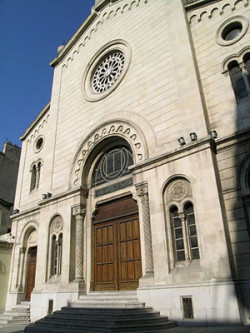 Grande Synagogue de Marseille, le Grand Temple, 1864, Rue Breteuil