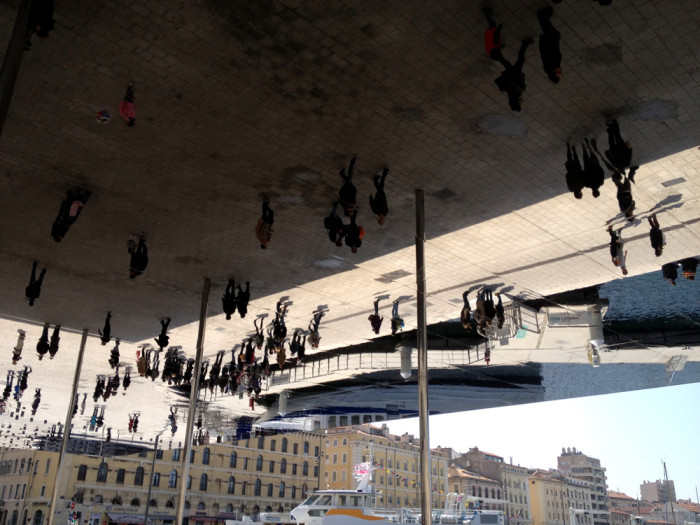 The Shade of the Old Port of Marseille, the Mirror by Norman Foster