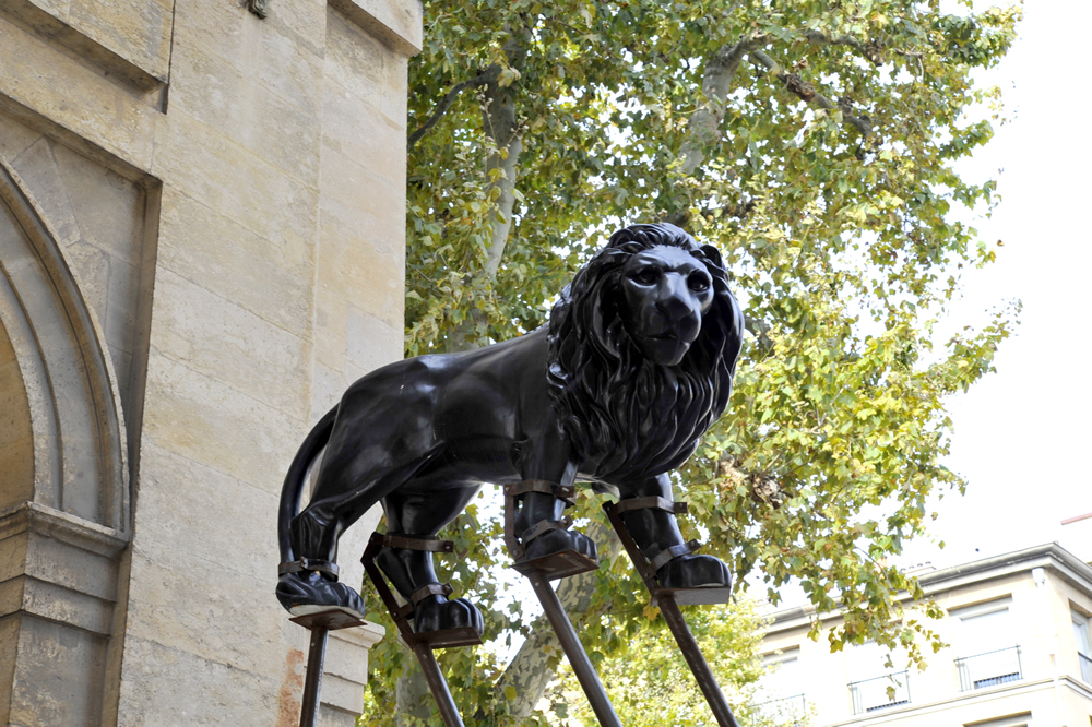 Le Lion et le Taureau par Stephan Muntaner, 2013