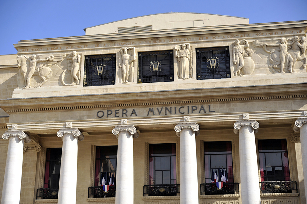 Opéra Municipal par Castel, 1924, ancien Grand-Théâtre