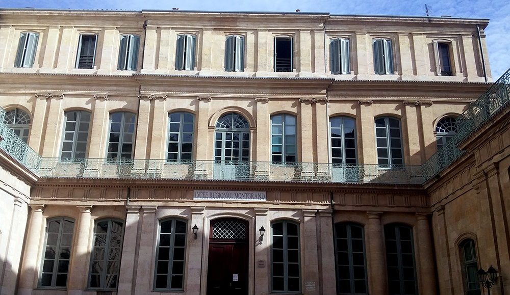 Lycée Montgrand, Hôtel Roux de Corse, 1745