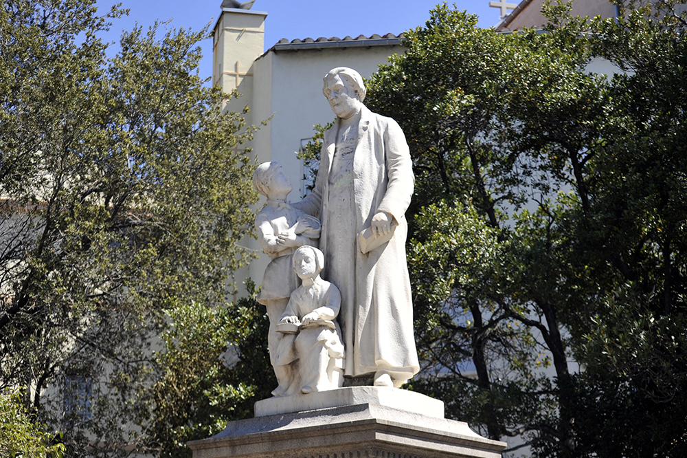 Monument à l’Abbé Dassy, 1892, par Alexandre Falguière