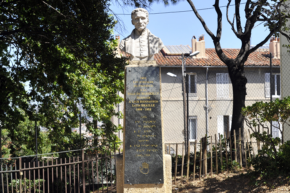 Statue de Louis Braille, 1952