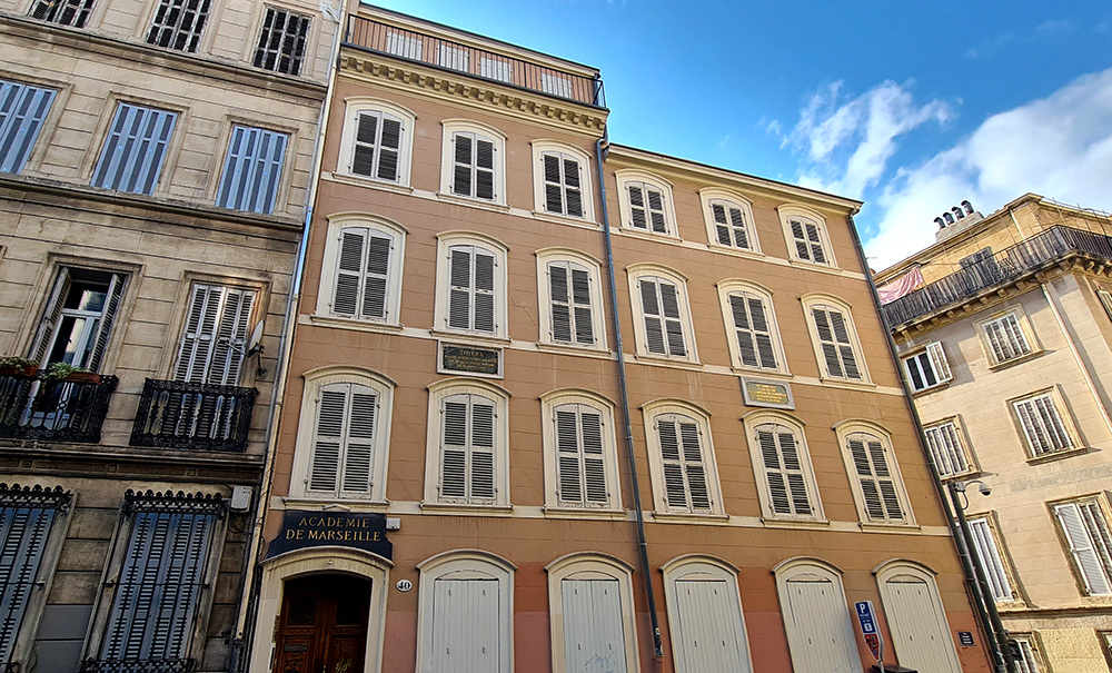 Académie des Sciences Lettres et Arts de Marseille, depuis 1726