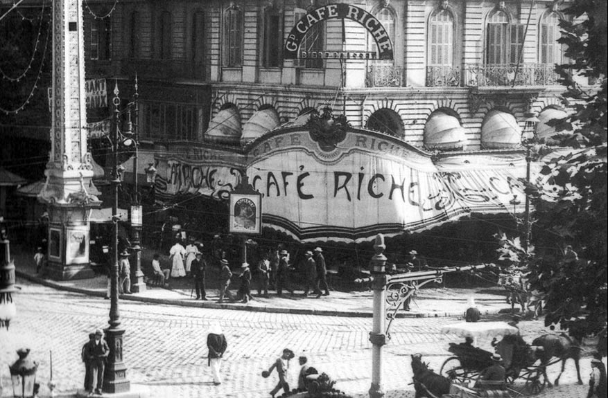 Café Riche, 1901, les Grandes Heures de la Canebière