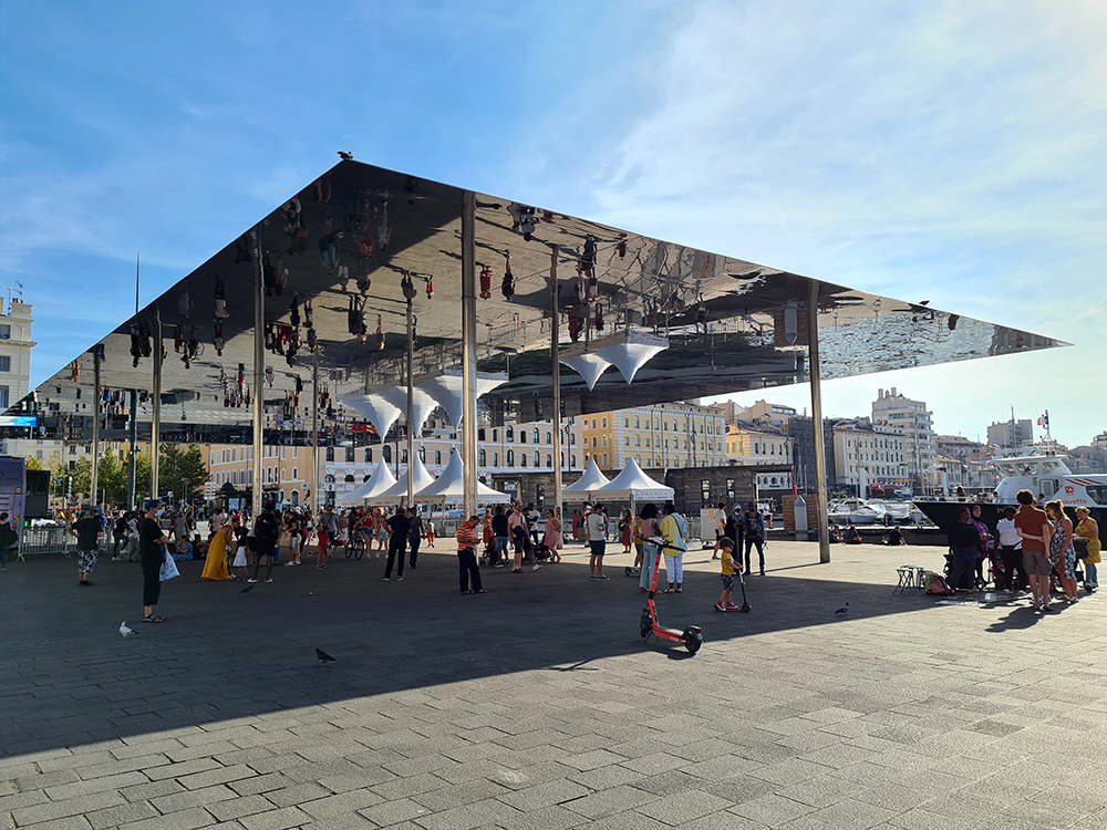 The Shade of the Old Port, the Mirror by Norman Foster, 2013