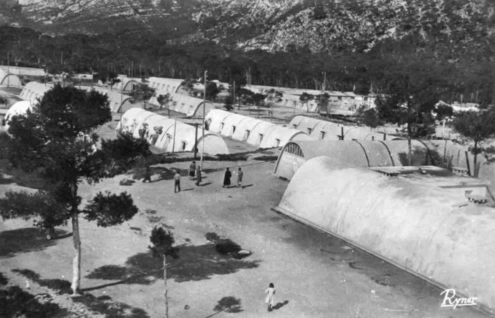 Le Camp du Grand Arénas, Enclave Juive de Marseille, 1945