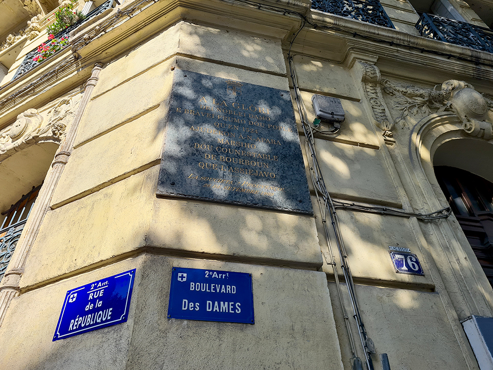 Le Boulevard des Dames, à la gloire des héroïnes de 1524