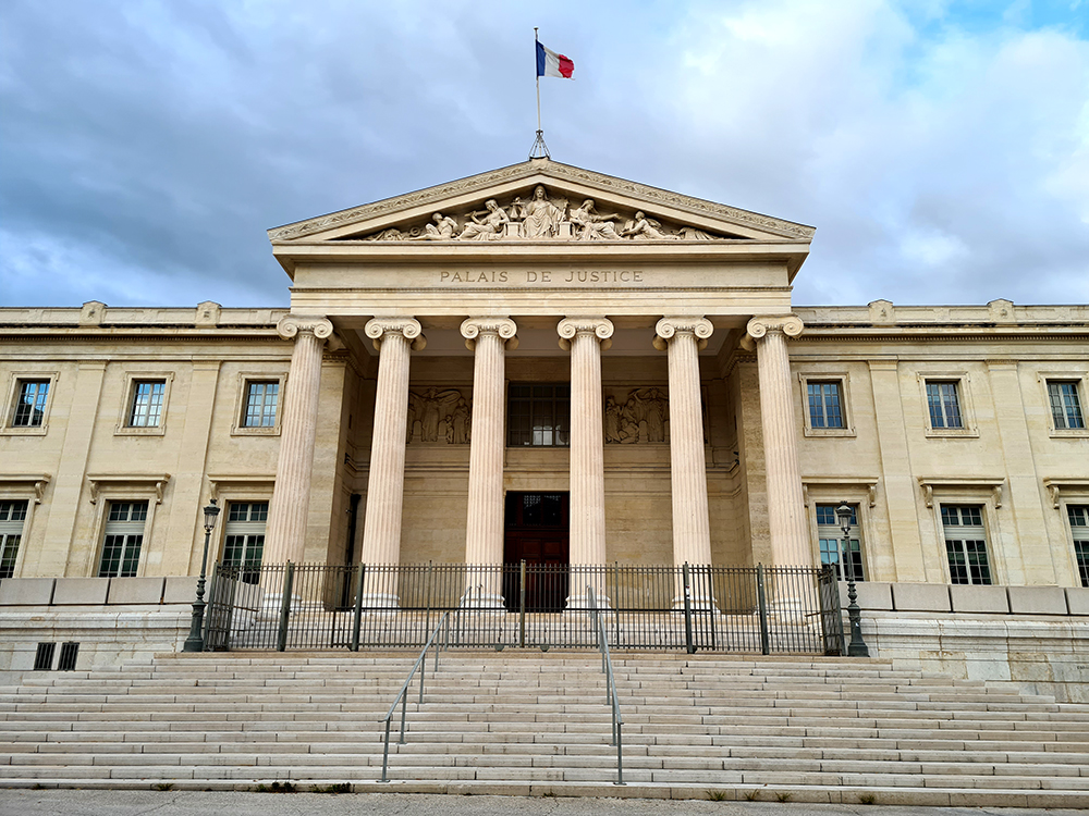 Palais de Justice de Marseille, depuis 1862