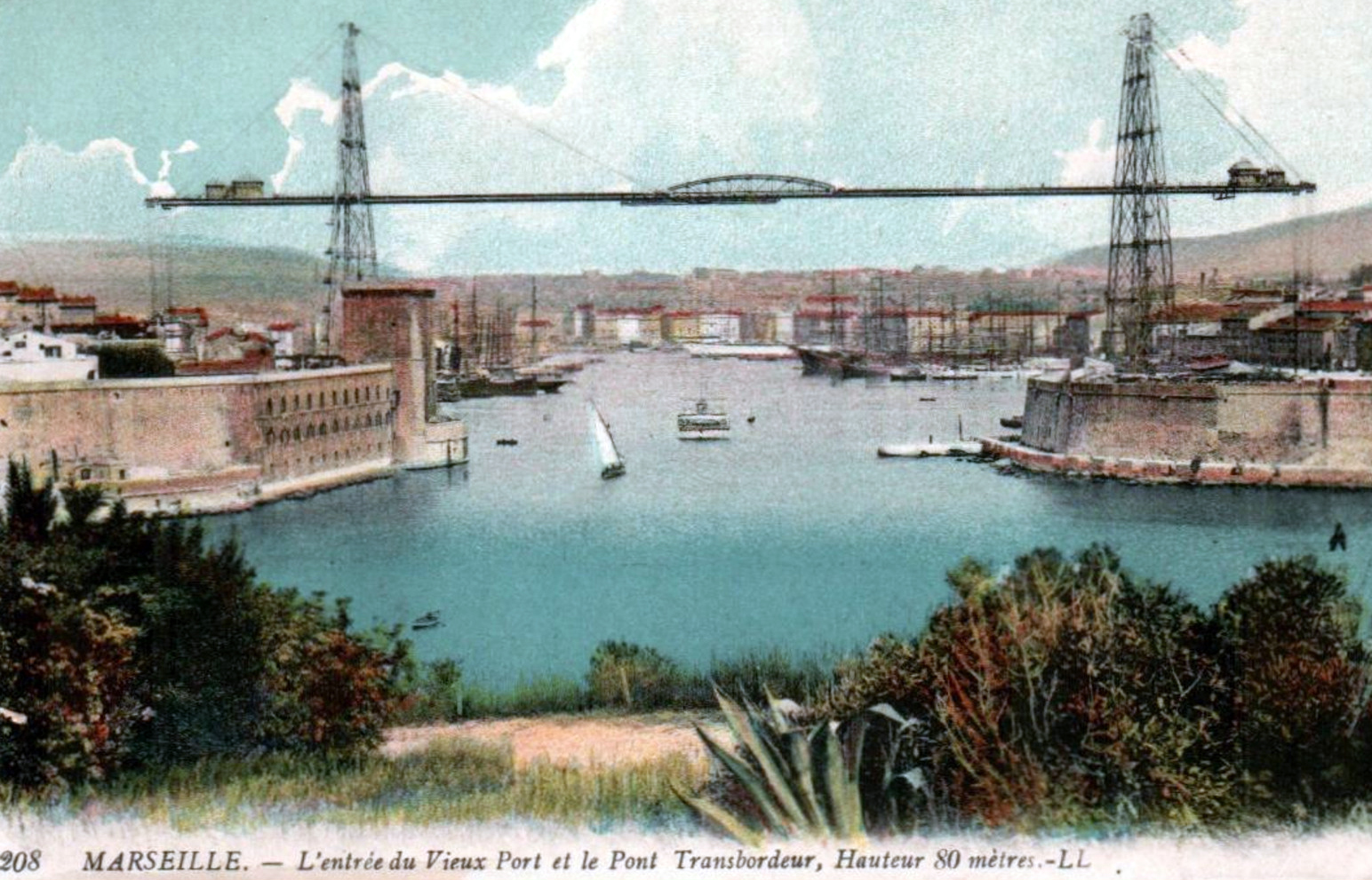 Le Pont Transbordeur du Vieux-Port, 1905-1944, par Ferdinand Arnodin