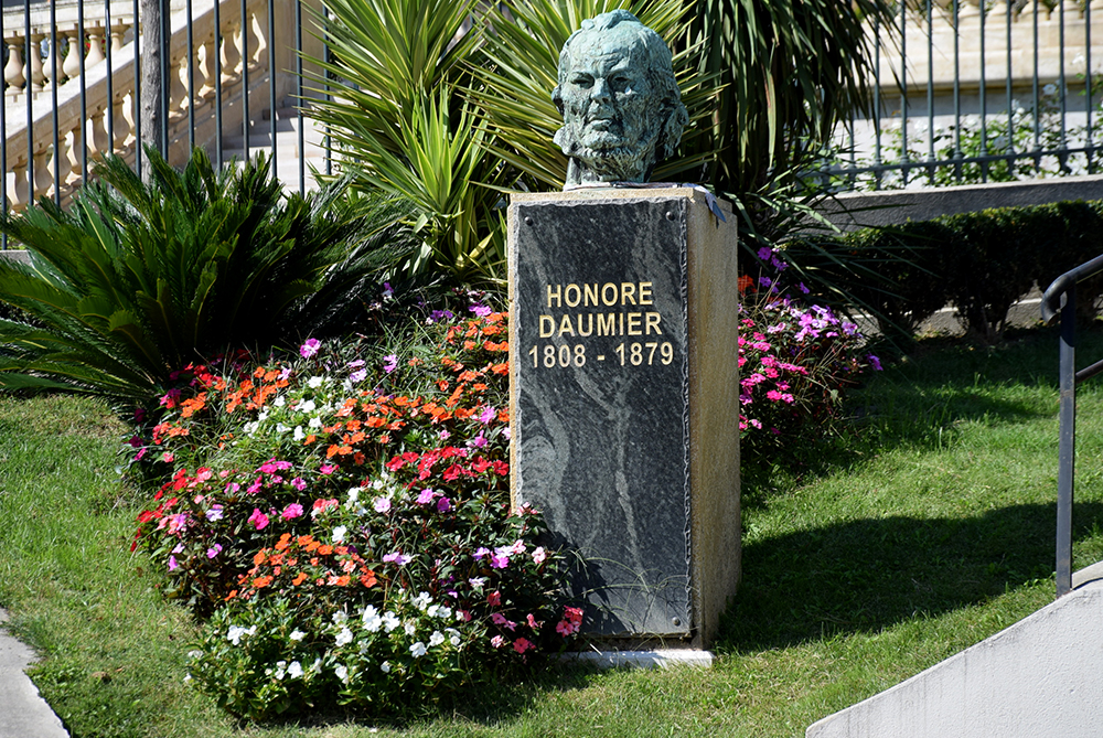 Statue Honoré Daumier par Antoine Bourdelle