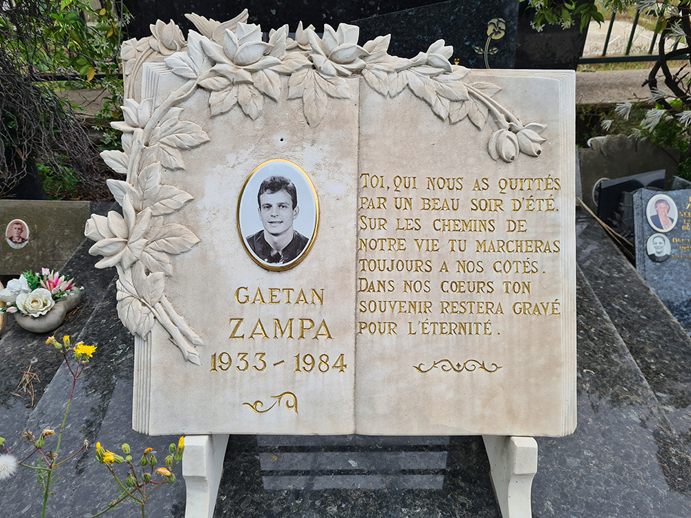 Tombe De Tany Zampa L Empereur De La Nuit Le Film La French Cimetiere Saint Pierre Marseille