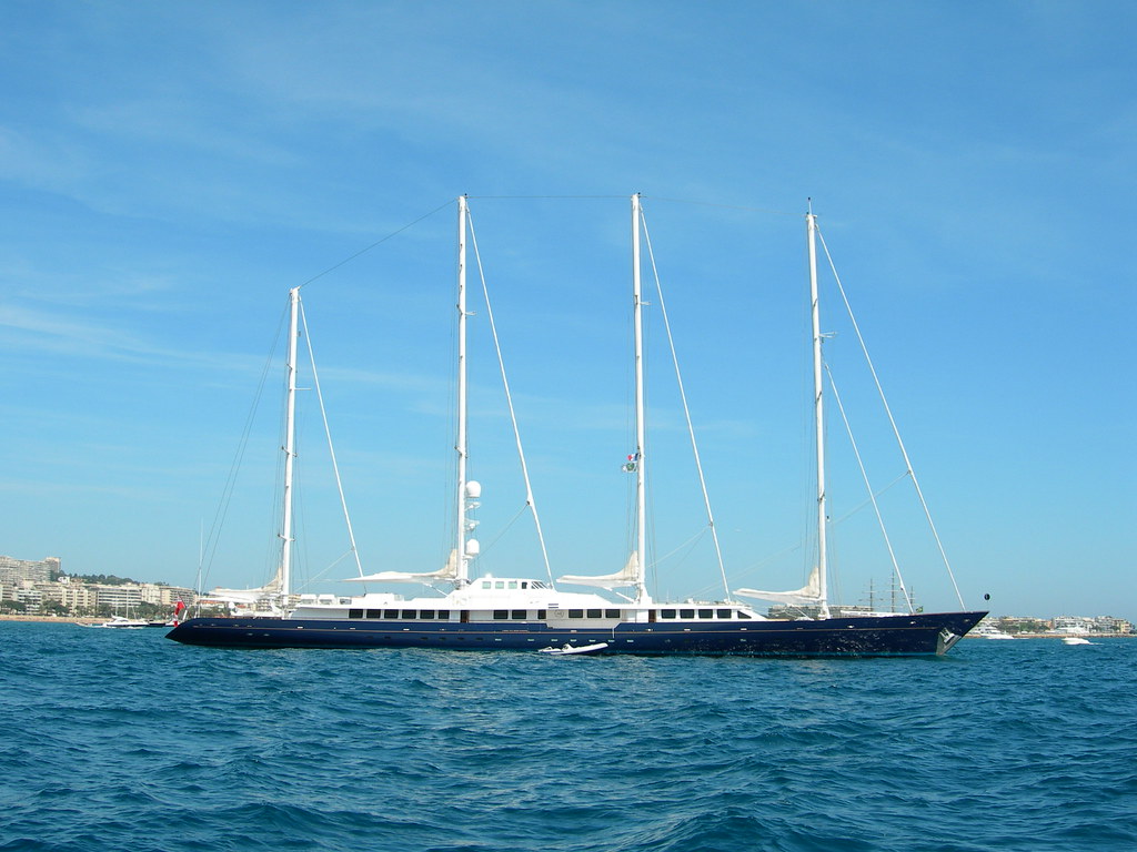 Bernard Tapie's Phocéa, exceptional sailboat 1976-2021, Marseille