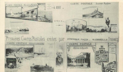 Ancien domicile de Dominique Piazza, l’inventeur de la Carte Postale Photographique, Marseille