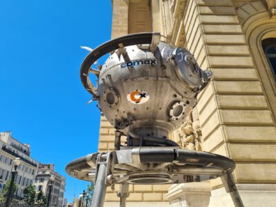 Tourelle de plongée expérimentale Castor, COMEX, Palais de la Bourse, Marseille