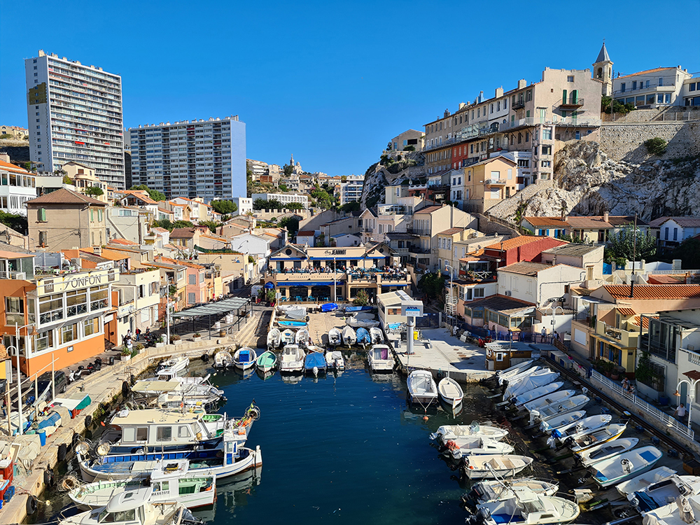 Le Vallon des Auffes, Restaurants, Port et baignade, Marseille