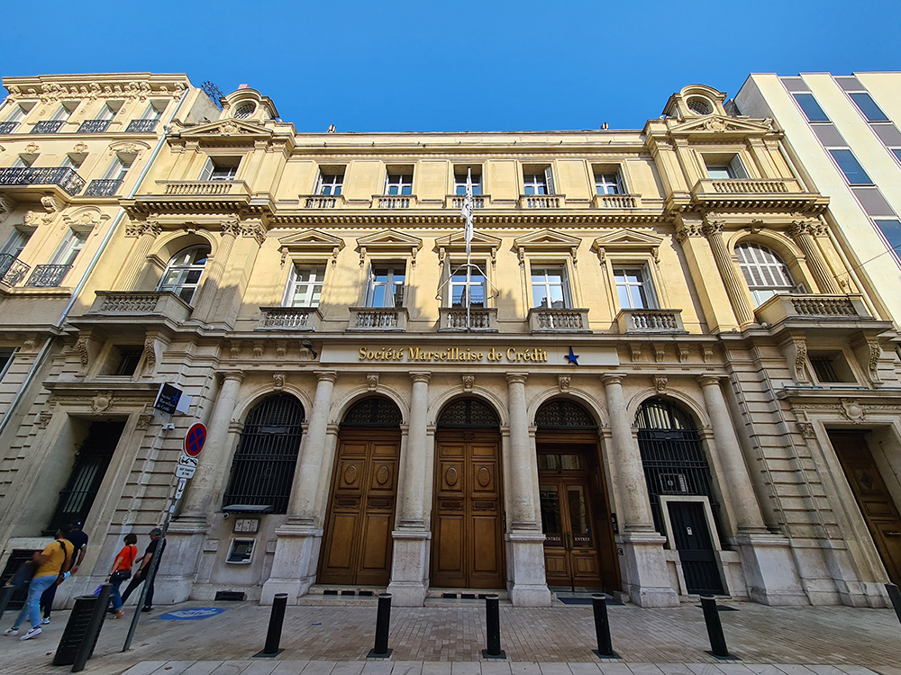 Hôtel de la Société Marseillaise de Crédit, depuis 1865
