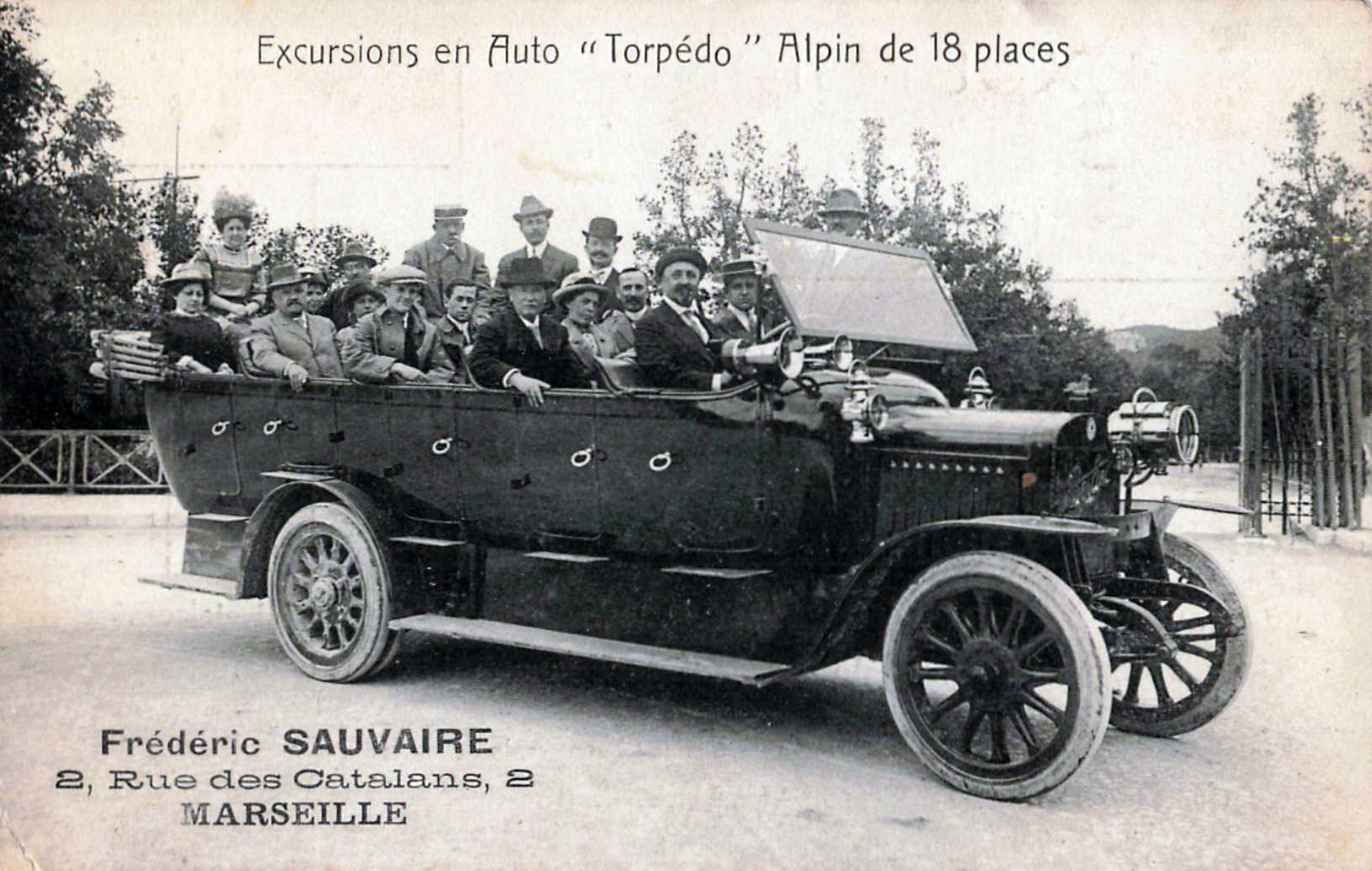 Excursions en Torpédo de Frédéric Sauvaire