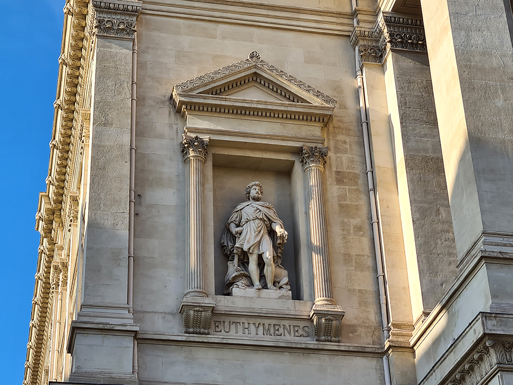 Statue de Pythéas par Auguste Ottin