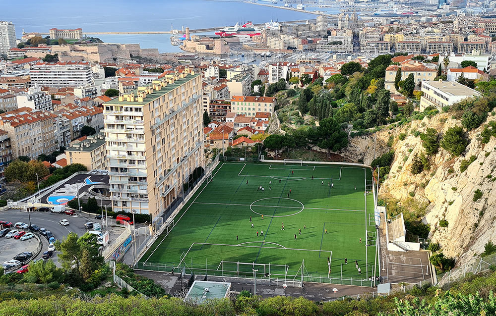 Stade Di Giovanni et l’Union Sportive Marseille Endoume Catalans