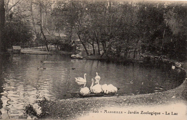 Les anciens lacs du Parc Longchamp