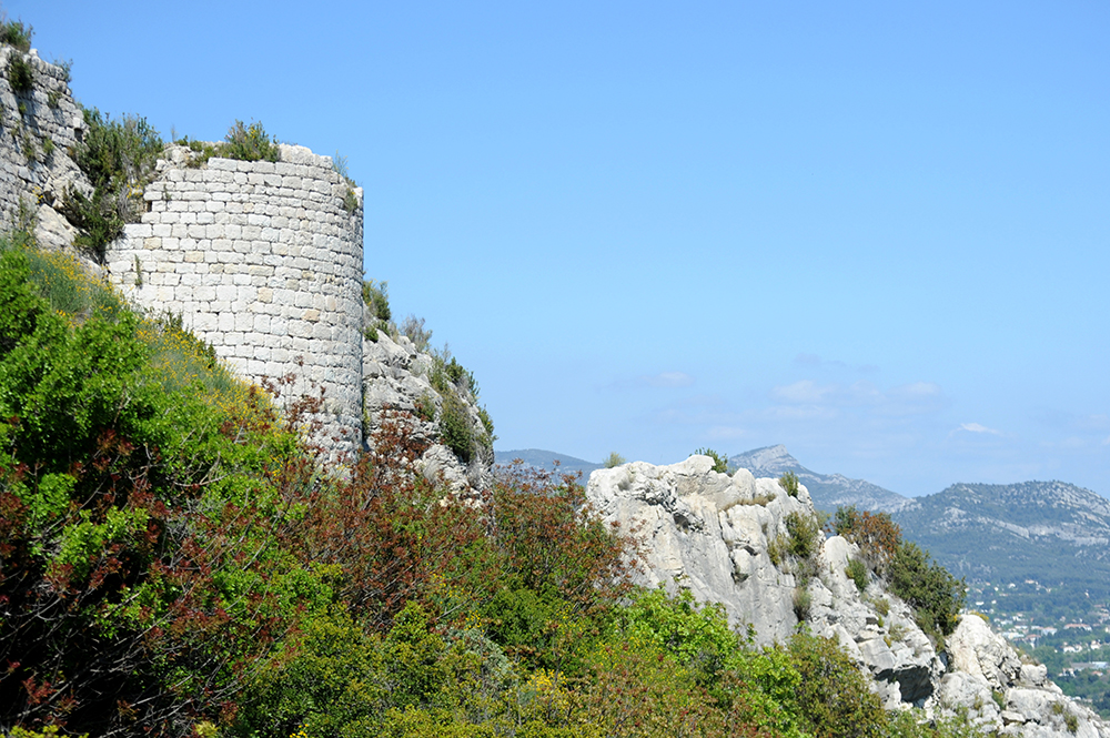 Le Castrum de Saint-Marcel, derniers vestiges du Moyen-Âge