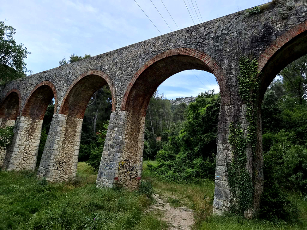 Aqueduc de la Candolle, 1866