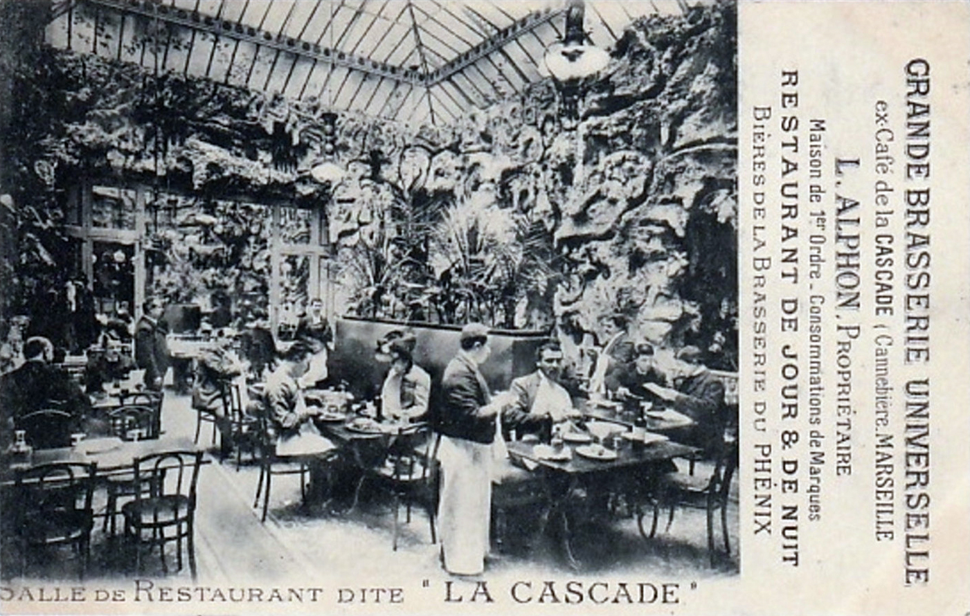 Grande Brasserie l’Universelle, l’ex Café des Cascades