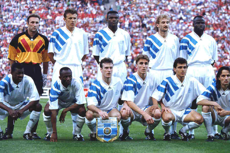 Times de que Gostamos: Olympique de Marseille 1992-1993