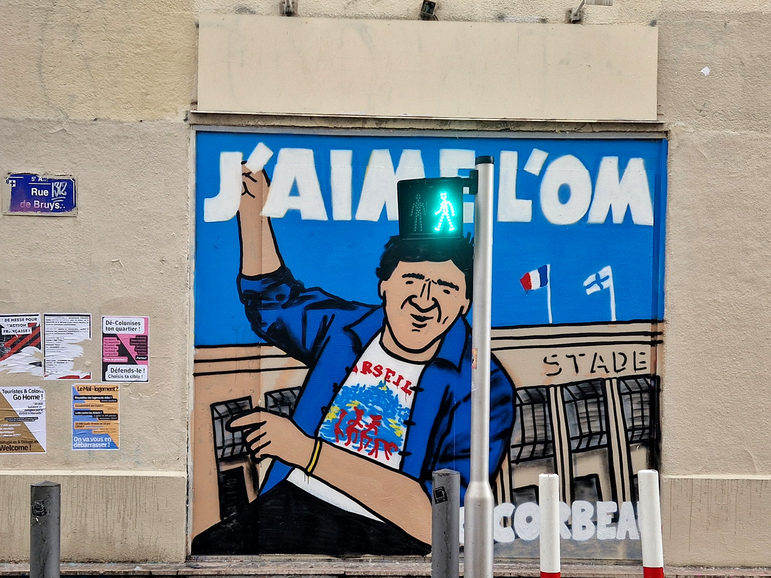 Jo Corbeau, J’aime l’OM & Yeba Aioli