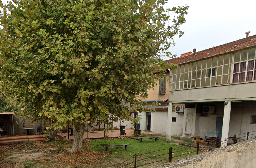 Casino Cinéma de la Barasse, la salle devenue jardin