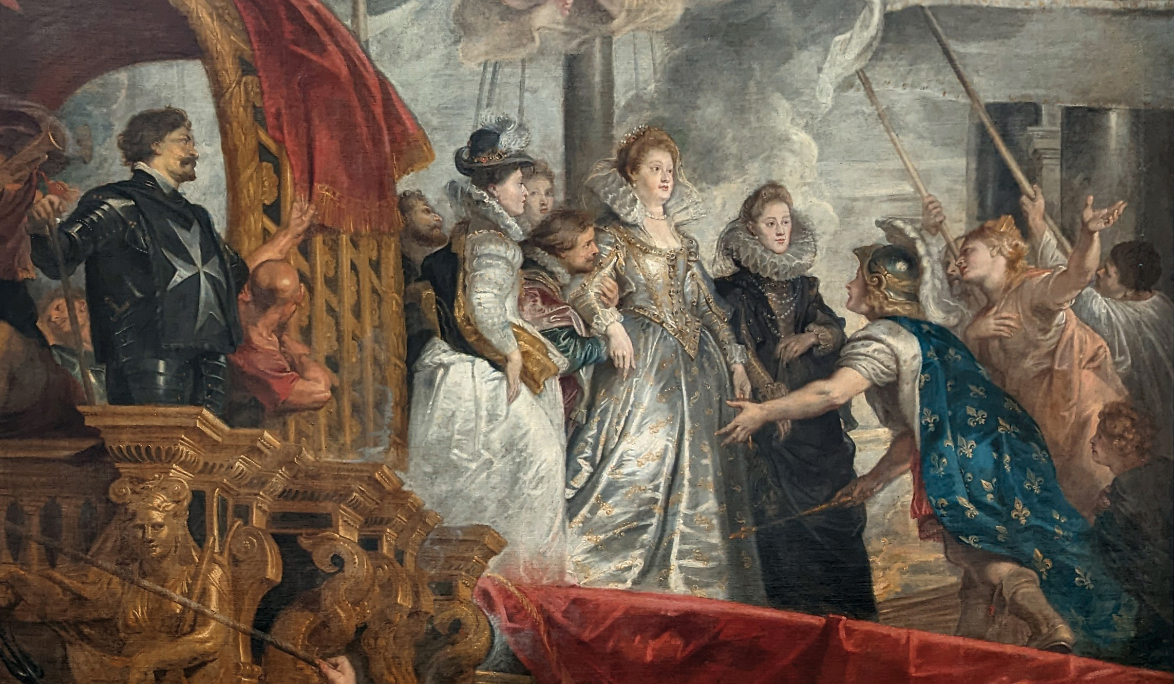 Le Débarquement de la reine à Marseille, le 3 novembre 1600, par Pierre Paul Rubens