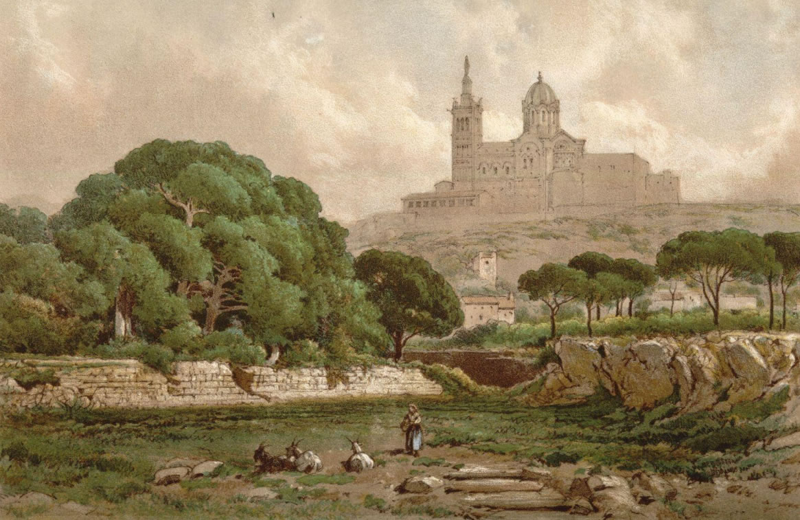 La Carrière du Malheur, écrin du Funiculaire de Notre-Dame de la Garde