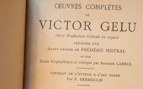 Maison natale de Victor Gelu, “poète du peuple marseillais”