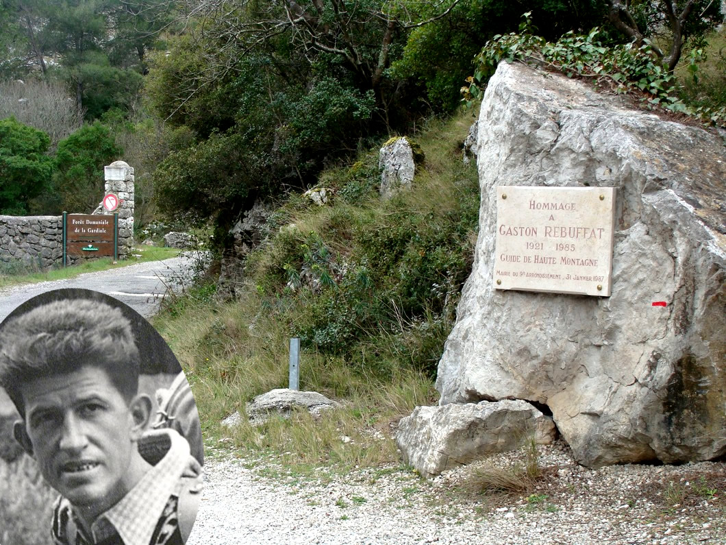 Route & Stèle Gaston Rebuffat, Hommage à un Grand Alpiniste