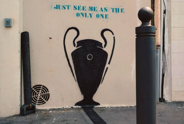 “Just see me as the only one” par Franck Conte, la réponse à Banksy, 2025