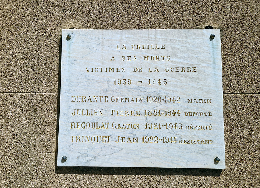Hommage de la Treille à ses victimes de la guerre 14-18, 39-45