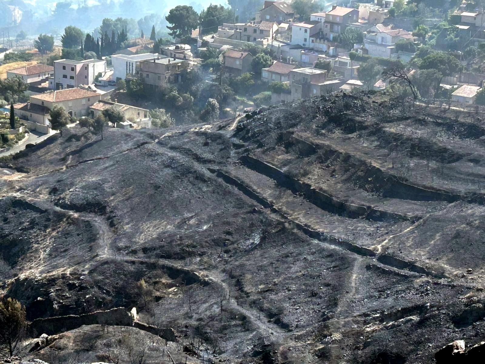Le terrible incendie du 8 juillet 2025, Pennes Mirabeau – Marseille