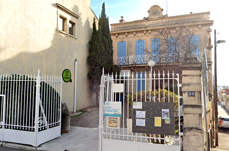 La Maison Sacoman, 1885, centre d’animation de l’Estaque Gare