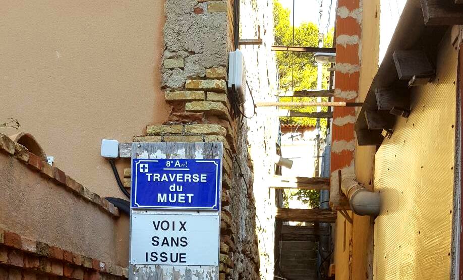 Traverse du Muet, voix sans issue, l’hommage à Gaby Aitteli, Callelongue