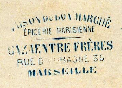 Maison du Bon Marché, épicerie parisienne, 35 rue d’Aubagne