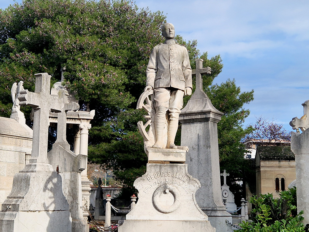 Tombe de Georges Janin, 1891-1914, Cimetière de Mazargues