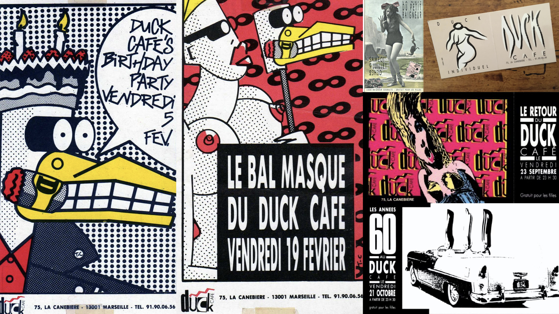 Le Duck Café, club rock’n’roll marseillais 1986-1989