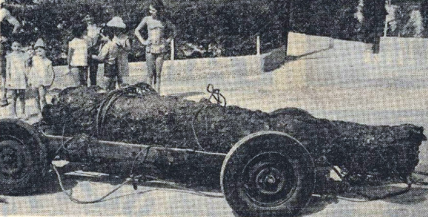 Les canons napoléoniens du Cap Morgiou, 1964