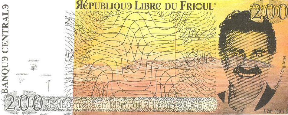République libre du Frioul, 1997-2001 et La République du Frioul, 2011